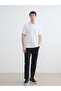 Lcw Vision Black Slim Fit Gabardine Men's Trousers