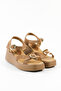 Genuine Suede Leather Camel Women's Sandals - Rgn21 - 2