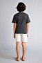 100% Cotton Printed Short Sleeve Top Shorts Bottom 2-Piece Pajama Set for Boys G8822A826Sm - 5