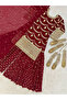 Maroon Faux Georgette Top Bottom & Dupatta - FFT6785 - Maroon - 5