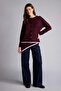 Regular Fit Crew Neck Knitwear Basic Cardigan H6402Ax26Sp - 2
