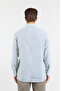 Green Long Sleeve Pocketless Cotton Casual Comfort Fit Shirt 1004250127 - 5