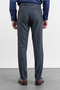Navy Blue Side Pocket Slim Fit Stretchy Classic Trousers 1003255180 - 4