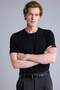 Cotton Slim Fit Crew Neck Short Sleeve T-Shirt H3422Ax26Sp - 4