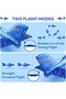Kids Foam Plane Shooting Game Set with Blaster Launcher & Target Board - 3
