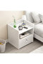 Home Bedside Storage Cabinet With Drawer And Shelf