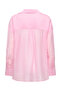 Women's Loose Fit Pink Shirt - 15369483 - 2