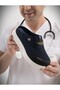 Men's Orthopedic Mesh Sabo Doctor Nurse Hospital Chef Slippers Ss001-0558 Navy Blue - 5