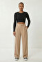 Women's Velcro Closure Stretchy Palazzo Pants - 2