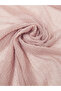Light Pink Raw Edge Textured Hijab - 2