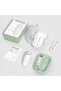 Baby Nail File Electric, Gentle Baby Nail Trimmer Electric, Baby Nail Clipper with Night Light, 7 Grinding Head Replacement Pads, Green - 7