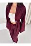 Women's Glittery Long Sleeve Modal Fabric Kimono Pants Double Set – Stylish and Comfortable Women's Set - 4