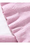 Girls Lilac Texture Sleeveless Top and Elasticated Waistband Pants Set - 4