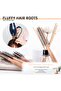 ECO SHINE Round Wooden Small Barrel Brush for Short Hair - Mini Quiff Roller Comb Best for Styling, - 6