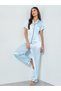 Pack of 3 - Contrast Piping Detail Shirt, Pyjama and Shorts Set - 2