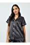 Pack of 3 - Satin Short Sleeve Shirt, Pyjama And Shorts Set - 4