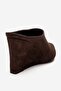 Senso Brown Suede Pointed Toe Women's Shoes Wedge Heel Pack Slipper - 5