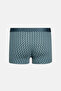 Water Green Patterned Micro Modal Boxer - 2