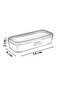 Mini Transparent 6 Pcs Jewelry Buckle Accessory Makeup Travel Plastic Storage Box Mit1321 - 3