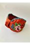 Handmade, Cross-Stitch Embroidered, Headband, Crown, Floral, Cross-Tied, Bohemian - 3