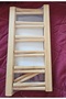 6-Compartment Bamboo Plate Holder Countertop Plate Stand Kitchen Organizer - 2