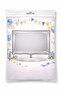 Gray Rectangular Frame Foil Balloon – Flat Fill Design - 2