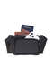 Bloombag Noir Black Genuine Leather Crossbody Belt Bag - 8
