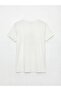 Crew Neck Floral Printed Women's T-Shirt (S6) - 6