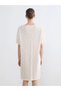 Crew Neck Floral Women's Nightgown (S6) - 4