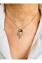 Steel Zircon Stone Separate Wearable Gold Combination Necklace 45 cm - 2