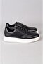 Libero l5491 genuine leather Leather cake shoes black-white - 2