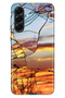 Galaxy A57 (Sm-A576B) Compatible Case Decorative Silicone Printed Cover Sunset