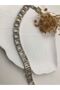 Women's Bracelet with Zircon Stone, Women's Square Chain Bracelet, Gold Silver Color, Stylish Design, 18+2 Boxed - 7
