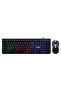 مجموعة لوحة مفاتيح وماوس للألعاب GK106 RGB