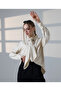 Shirt, Stylish Model with Scarf, Short Shirt - 3
