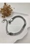 316L Steel Bracelet Unisex Hypoallergenic Sergeant V Model Silver Color 17+5 cm Boxed - 6