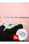 5 Pieces Foldable Mini Hanger with Hooks Space-Saving Hanger - 2