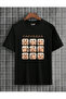 Capybara Character Premium Printed Breathable T-Shirt with Cotton Pieces