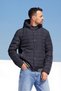 Men's jacket BROWN, dark navy