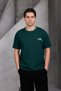 Men's Printed Oversized Crew Neck 2 Two Thread Ko Compact -Shirt - 6