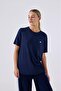 Modal Women's T-Shirt 6Sf5037-Nv - 4