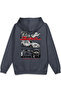 Supra 2Jz Racing Car Araba Sırt Printed Hooded Yarı Oversized Sweatshirt Smoked Hoodie 1209