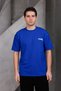 Men's Printed Oversized Crew Neck 2 Two Thread Ko Compact -Shirt - 3