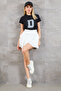 Women's D Printed T-Shirt