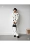 Women's Black Heart Patterned Premium Knitwear Double Set - Relaxed Fit Wide Leg Pants Size 36/40 - 3