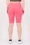 Women Pull On Plain Basic Shorts, Pink - 4