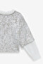Girls Silver Blouse - 6