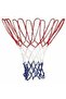 All Weather Basketball Net Red White Blue Durable Outdoor Hoop Replacement Net