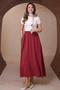 Modal Skirt N218 Dried Rose