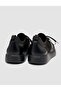 Men's Knitwear Detailed Casual Black Sneakers Shoes - 3
